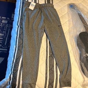 Mens Nike Training Joggers Medium Gray